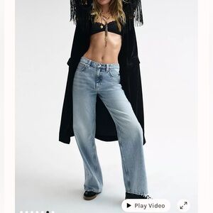 FREE PEOPLE We the free tinsley baggy high rise jeans size 27